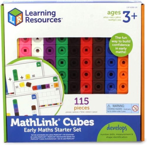 Learning Resources Set di attività con Cubi Mathlink, 102 Pezzi Supporta Mastery Learning, Include 30 attività Suggerite e 100 Cubi, per Bambini di 3, 4, 5+ Anni, Sviluppo Abilità Matematiche Precoce