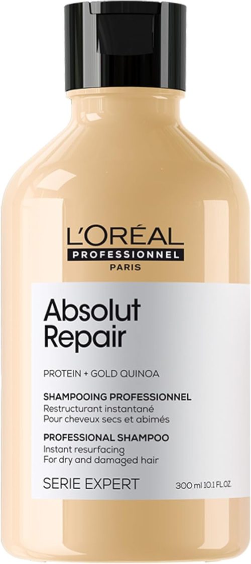 L’Oréal Professionnel Shampoo Professionale per Capelli Secchi e Danneggiati, Idratazione Istantanea e Nutrizione Profonda, Absolut Repair