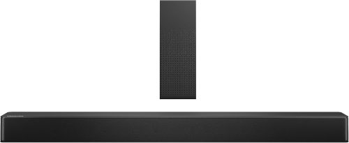 Hisense HS2100 Soundbar 2.1, 240W, Subwoofer Sottile Esterno wireless, Supporta Dolby Digital e DTS Virtual:X, Bluetooth, HDMI, USB, Ingresso Audio Ottico