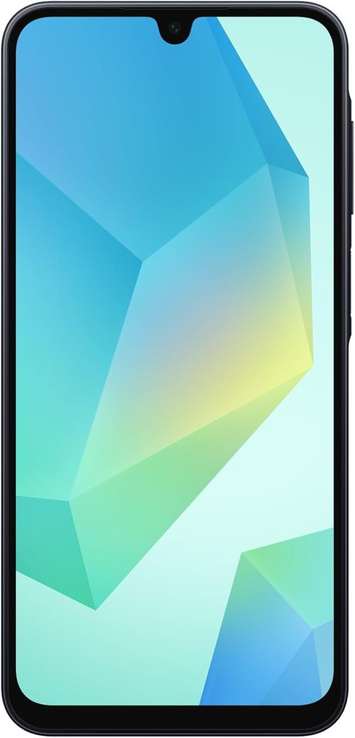 Samsung Galaxy A16 Smartphone Android 14, Display Super AMOLED 6.7″ FHD+, 4GB RAM, 128GB, Batteria 5.000 mAh, Resistenza IP54, memoria espandibile fino a 1.5TB, Black [Versione Italiana]